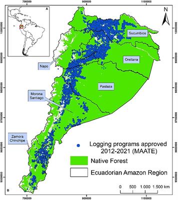 Timber harvesting and conservation status of forest species in the Ecuadorian Amazon